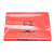 红色生物垃圾袋 危险品处理袋垃圾袋 耐高温高压袋 废弃物消毒袋 化学实验室安全袋 透明 小号 31*66cm(50个)