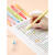 日本/可擦荧光笔SW-FL标记笔淡色系学生用柔光 彩色笔做笔记专用 记重点笔彩色 6支彩杆樱桃粉+天蓝+浅绿+粉橙+