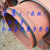 定制适用厂家直销钻机混凝土灌柱桩连接头专用耐腐蚀胶皮垫导管密封圈 300导管专用，线经5.7mm每
