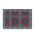 谋福（CNMF）506 酒店门口地垫进门塑料室外防滑入户门垫商用大门防尘地毯 灰块红刷（单刷）  90cmx180cm