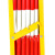 沸耐笙 FNS-21054 玻璃钢绝缘伸缩围栏可移动式围栏 高1.2M*长5米红白色 1件