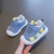 迪士尼（Disney）2024春秋夏季宝宝婴儿鞋软底学步鞋运动机能鞋男女小童鞋休闲网鞋 A231粉 25码/内长15.5厘米