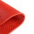 久匀 JQC-40 加厚镂空防滑垫 网眼PVC塑料脚垫门垫 厂房大厅走廊门口 防水防滑摔 红色厚4.5mm*1.6米*1米