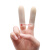 泰华乳胶工业指套 加厚橡胶劳保柔软工业手指套指头套 100只/包 29号(大号)