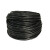 津达线缆 铜芯聚氯乙烯绝缘软电缆 BVR-450/750V-1*4 黑色 1m