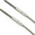 德岐 304不锈钢钢丝绳锁紧器 立柱钢丝绳紧线器卡头 钢丝绳接线器锁扣 对接套管6mm(Q款) 