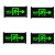 宏宇 新国标LED消防应急灯安全出口疏散指示灯楼层层显标志照明灯 右向【单面】