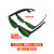 定制新款电焊玻璃眼镜焊工专用护目镜防紫外线防强光防氩弧光防护眼镜 升级版J02-墨绿+镜盒