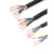 慕文  铜芯三相软电缆监控电源线护套线  铜3芯6平方100米