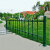 花坛草坪护栏栅栏锌钢园林绿化隔离栏菜园篱笆围栏铁艺栏杆 U型-高0.4m*长3.05m【一米价格】