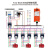 定制无线工业遥控器F21-E1B 行车天车天吊起重机CD葫芦遥控器 通用电压一发一收36-600V