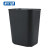 科力邦（Kelibang） 垃圾桶 酒店客房小垃圾桶 卫生间阻燃垃圾桶 方形桶 15L方形黑色 客户定制款 KB3011