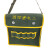 海斯迪克 HKCL-155 加厚电工包水暖维修工具包 五金工具帆布包 黄边 特大号35*45