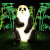 动真格（DongZhenGe）发光熊猫灯户外卡通灯动物灯亮化工程灯草坪灯太阳能景观灯AA 熊猫C款(接电) 50*30*80cm