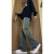 椰摹牛仔裤男2024夏季新款高街美式高个子微喇叭裤垂直感vibe裤子男 复古蓝 M建议100-115斤
