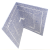 botop拼图毯1000p 80X60cm附件加厚升级款折叠带定位线 冰川蓝色毯子+分片盒