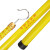  鑫英威  绝缘伸缩测高杆测量尺杆高压电力绝缘玻璃钢测量尺标高尺 15米黄色（加强型）