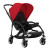 博格步（BUGABOO）婴儿推车bee3轻便折叠双向可坐可躺新生宝幼儿伞车 黑架灰蓬整车送小黑尾 咨询客服