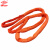 怀鸽JA-A05彩色两端带环圆形柔性起重吊装带5t 长度3m 国标6倍安全系数 红色