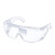 防尘工业飞溅护目镜眼罩防劳保风沙冲击透明有机玻璃眼镜打磨粉尘 蓝色劳保眼镜