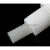 钧道汇白色PVC阻燃穿线波纹管16/20/25/32/40/50绝缘塑料波纹管穿线软管 白/厚-外径16内径12/100米