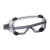 代尔塔（DELTAPLUS） 101124 护目镜防护眼镜防风沙/防粉尘/防化学液体飞溅可与近视镜佩戴 5付装