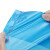 冰禹 BYjj-145 垃圾分类加厚垃圾袋 彩色大号干湿垃圾分类袋 彩色塑料平口袋 绿色80*100（50个）