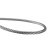 启宙 316不锈钢钢丝绳 防锈防腐蚀钢索绳护栏船用水泵钢丝绳子 1mm（7*7）100米 