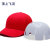 顶上飞羽 半网格透气轻型防撞帽 运动型工作帽内胆式棒球鸭舌帽子 红色