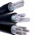 珠江电缆YJLV22铝芯三相四线地埋电线 3X70+1X35一米价（YJLV22地埋）