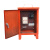 220V32A建筑工地便携式三级工地箱户外防雨移动临时配电箱可订制 桔红色 0.5毫米