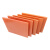 惠世达 橘色电木板绝缘板胶木板隔热电工板耐高温电木板加工整张零切（定制） 200*250*15mm 
