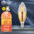 雷士照明（NVC）LED灯泡尖泡E14小螺口蜡烛灯泡照明高亮节能灯 7瓦暖黄光3000K