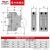 电气熔断器保险丝底座rt18-32陶瓷低压熔芯rt14-63熔断丝保险管 2P底座 32A