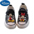 迪士尼迪士尼（Disney）儿童帆布鞋个性宝宝鞋韩版亲子卡通童鞋米老鼠童 黑色低帮3 A米奇B米妮 20码 码内长约14.5cm