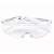 3M 1611HC 访客用防护眼镜（防刮擦涂层）视野开阔 可与矫视眼镜共用 透明 1副装