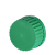 GL45耐高温螺口试剂瓶盖PBT盖子流动相盖蓝盖瓶盖子彩色实心丝口瓶盖定制开口色谱瓶瓶盖 绿色实心盖