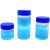 高硼硅透明玻璃蓝盖试剂瓶广口瓶化工实验大口样品瓶密封瓶耐高温 透明500ml四氟垫