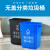 阿诺欣（ANUOXIN）无盖垃圾分类垃圾桶 卫生间饭店厨房垃圾桶 40升无盖桶棕湿