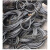 森美人 手工编织钢丝绳 吊索具起重工具手工插编编织编制带吊耳油性双扣 14毫米10米 