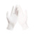 爱马斯  XLFRT 一次性手套乳胶橡胶无粉实验室检查劳保胶皮手套乳白色S码 100只装