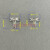 SEM凹槽钉形扫描电镜样品台专用FEI/ZEISSTescan直径12.7 45/90度台25mmX9.5mm钉腿长