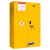 奕多美 GA双锁PP内衬防爆柜耐酸耐腐蚀试剂柜危化品安全柜 45加仑（黄色）YDM-HXP-GAP