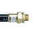 防爆软管连接管不锈钢管防爆配电接线箱橡胶软管螺纹绕性管穿线管 DN32*1000(1.2寸)
