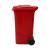 星工（XINGGONG）大号户外垃圾桶240L 物业小区环保分类垃圾箱加厚塑料挂车桶 有害垃圾 红色