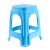 墨申加厚塑料凳子熟胶塑胶高凳板凳方凳定制 粉色【加厚方款】10张(47CM高)