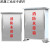 不锈钢水带箱加厚室外器材箱304壁挂式防雨箱子整套 30410mm落地式800650240mm