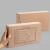 庄太太【单封口牛皮纸25*15*5cm/200个】凭证收纳盒凭证盒档案盒整理盒双封口文件盒ZTT-9334B