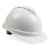安达通安全帽 ABS工地V型玻璃钢蓝白红色透气施工劳保头盔可印字