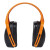霍尼韦尔（Honeywell）隔音耳罩 专业降噪音睡眠睡觉学习耳机工业车间工作装修消音耳罩 R024E 洋柑橘SNR24dB
